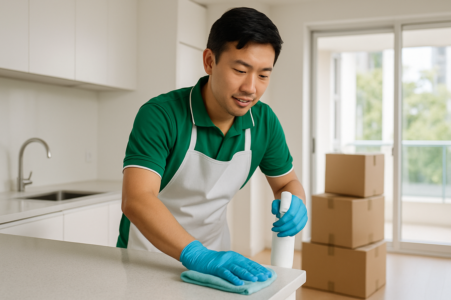 Move in and move out cleaning service in Singapore